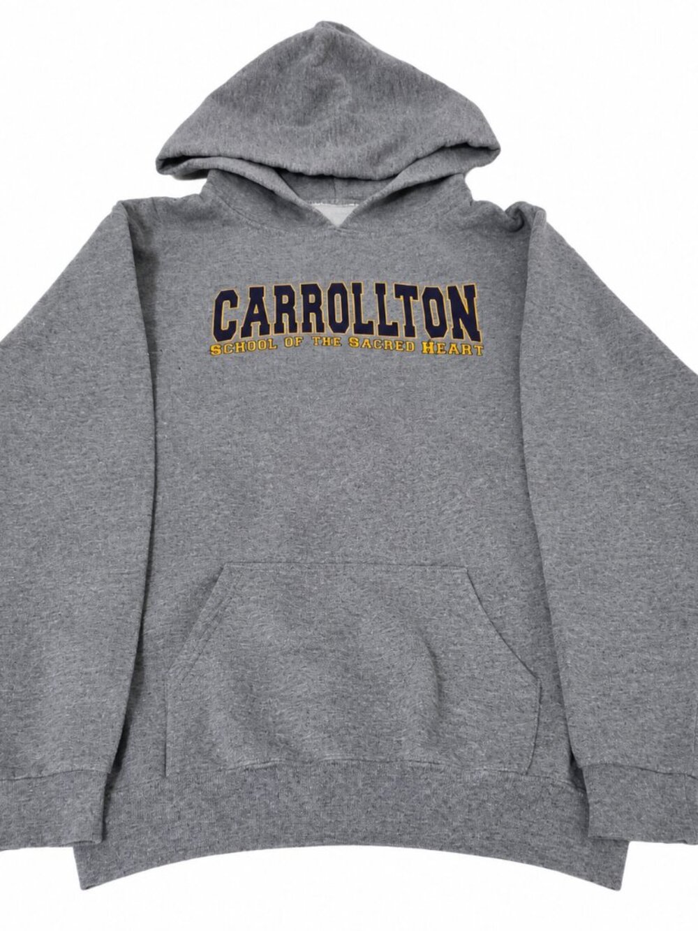 Carrollton School Sacred Heart Gray Pullover Hoodie Women's S Estimated